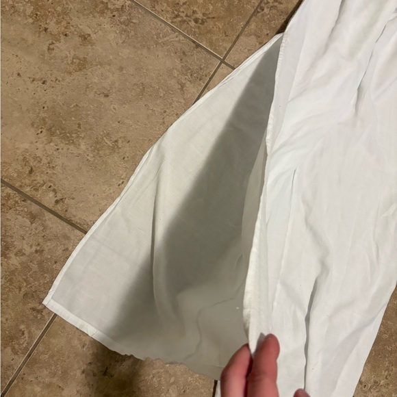 White Flowy Pants - Picture 2 of 5